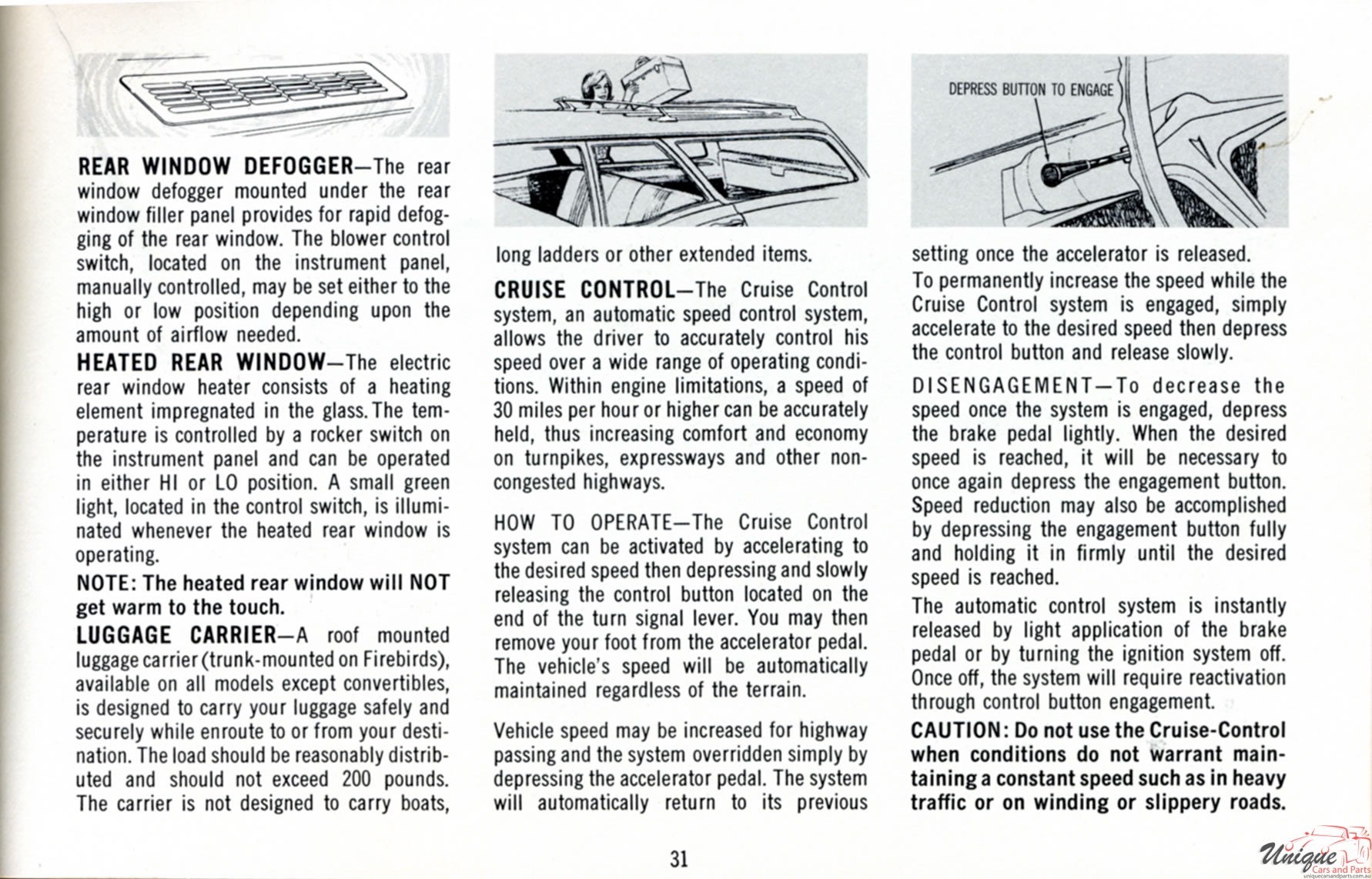 1969 Pontiac Owners Manual Page 30